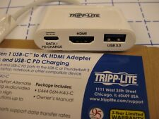 Tripp-Lite USB3.1 Gen 1 USB-C to 4K HDMI Adapter w/ charging picture