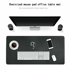Desk Mat Desk Protector-Double Side PU Leather Large Mouse Gaming Office Pad US picture