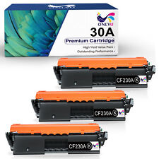 3x Black Toner Cartridge CF230A For HP LaserJet pro MFP M227fdn M227fdw M227sdn picture