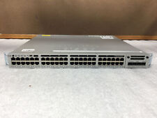 Cisco WS-C3850-48P-S Catalyst 3850 48 Ports PoE IP Base Switch w/ NM-4-1G picture