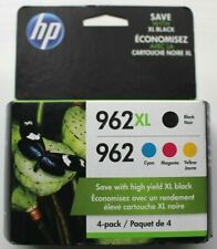 HP 962XL High Yield Black And 962 Cyan/Magenta/Yellow Ink Cartridges - EXP 2025 picture