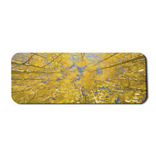Ambesonne Yellow and Blue Rectangle Non-Slip Mousepad, 31