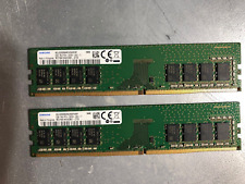Pair of Samsung 8GB 1Rx8 PC4-2666V-UA2-11 K0JG0008482456003F Memory Modules picture