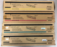 Set of 4 New Xerox Phaser 6200 Toner cartridges Sealed BOXES Genuine picture