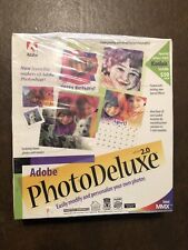 VTG Adobe Photo Deluxe 2.0 For Macintosh MAC OS New Sealed CD-ROM Photoshop picture