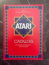 VTG 1982 Atari Video Computer System Catalog 49 Game Program Cartridges-MINT picture