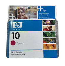 New Unused Genuine HP C4843A #10 Magenta Ink Cartridge Sealed, expired 4/2008 picture