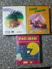 Vintage Lot of 3 MSX Games ( Yie Ar Kungfu 2 - Pac Man - Road Fighter )  صخر picture