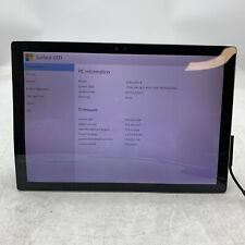 Microsoft Surface Pro 4 1724 i5 6300U 2.4GHz 8GB 256GB SSD For Parts. Read. picture