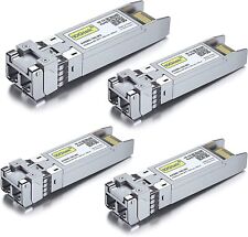 4 Packs For Cisco SFP-10G-SR Transceiver 10GBase-SR SFP+ 10G 850nm MMF 300m picture