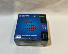 SONY 2HD IBM Formatted (90mm) 3.5'' Micro Floppy Disk Doubled Sided   10 Pack picture