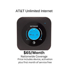 AT&TUnlimited Internet $65/month. First Month Free picture