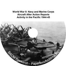 World War II: Navy and Marine Corps Aircraft After Action Reports of Activity picture