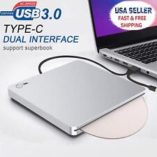 Genuine Bluray Burner External USB 3.0 Player DVD CD BD Recorder Drive Silver US picture