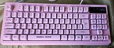 Pink Kolmax Hunter RGB 87 Keys Gaming Keyboard picture