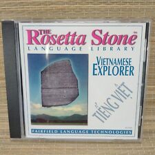 1998 Rosetta Stone Tieng Viet Vietnamese Explorer Language Library Win 95 98 Mac picture