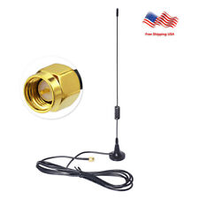 Dual Band VHF UHF Ham Mobile Radio Antenna Magnetic 2M Cable For Kenwood BaoFeng picture