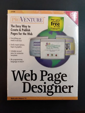 VTG Pro Venture Web Page Designer For Windows 95 Unopened Package picture
