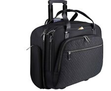 Empsign Upright Rolling Computer Brief Laptop Bag Wheels Pull-up Handles Travel picture