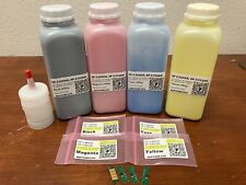 4 Toner Refill for Ricoh SP C360 DNw, C360 SFNw, C361 SFNw, SP C352dn + 4 Chip picture