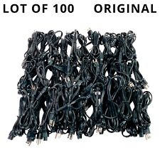 LOT OF 100 3-PRONG Only Genuine AC Power Cable Cord Dell PA-12 PA-3E PA-2E 2JVNJ picture