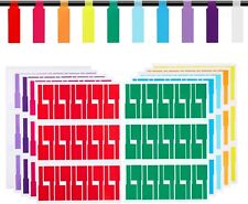300 Cable Labels JIQEZNL Premium 10 Colors Wire Labels Electrical Waterproof ... picture
