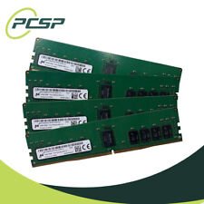 64GB RAM Kit - Micron 4x16GB PC4-3200AA 2Rx8 DDR4 RDIMM MTA18ASF2G72PDZ-3G2E1UI picture