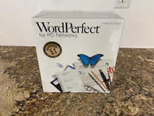 WordPerfect for PC Networks 5.1  Additonal Station- New old Stock - Sealed picture