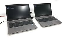 Lot of 2 HP ZBook 15 G5 Laptop 15.6