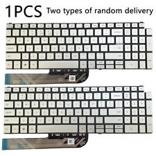 NEW Laptop Backlight Keyboard US for Dell Inspiron 15 7590 7591 7791 5584 Silver picture