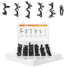 60 Pcs Automotive Wire Harness Routing Clips Assortment Kit Wire Loop Clips picture