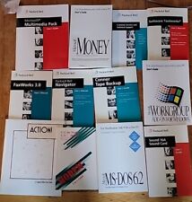 Packard Bell 1990's User Guide Manual Lot Microsoft, DOS 6.2, Tech Support picture
