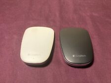 Logitech Ultrathin Touch T630 M-R0044 Black & White Lot Wireless Mouse Untested picture