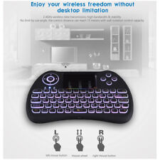Color RGB Backlit Keyboard Touchpad Mouse Remote Control USB for XBox TV Box PS5 picture