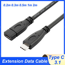 Type C USB 3.1 To USB-C Male To Female Extension Data Cable 0.2m 0.3m 0.5m 1m 2m picture