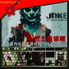 108 Keys DC Comic Joker Transparent PBT Keycaps for Cherry Mechanical Keyboard picture