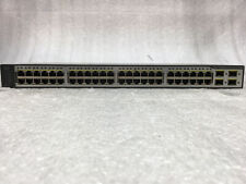 Cisco Catalyst 3750 v2 Series PoE-48 WS-C3750V2-48PS-S V02 Ethernet Switch picture