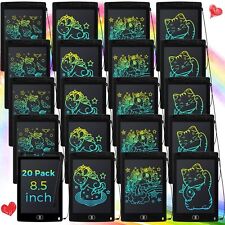 20 Pack LCD Writing Board for Kids, 8.5 Inches Doodle Board Reusable Board Sc... picture