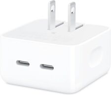 ✅  Genuine Apple 35W Dual USB-C Port Compact Power Adapter A2571 ✅ ⭐⭐⭐⭐⭐ picture