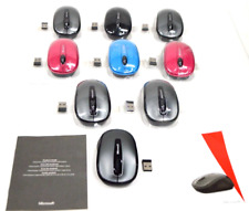 NEW Genuine Microsoft 3500 Wireless Mobile Mouse+Dongle  (LOT of 9) picture