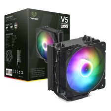Vetroo V5 CPU Cooler PC Heatsink w/5 Heat pipes 120mm PWM Fan ARGB Fan AMD Intel picture