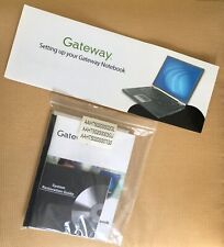 VINTAGE GATEWAY NOTEBOOK START-UP, USER & NETWORKING GUIDES (YR 2K COLLECTIBLE) picture
