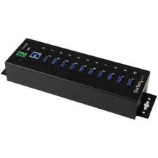 Startech.com 10 Port Industrial Usb 3.0 Hub - Esd And Surge Protection - Din picture