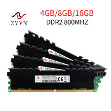 ZVVN 16GB 8GB 4GB DDR2 800MHz PC2-6400U 240Pin intel DIMM Desktop Memory LOT AB picture