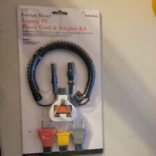Radio Shack Foreign Travel Laptop PC Power Cord + Adapter Kit picture