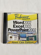 Professor Teaches Microsoft Word, Excel & PowerPoint 2002 picture