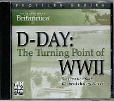 Britannica D Day The Turning Point of WWII Pc New XP Invasion Changed History picture