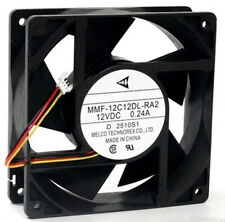Mitsubishi MMF-12C12DL-RA2 12V 0.24A 12038 12CM 3-wire Inverter Cooling Fan 1pc picture