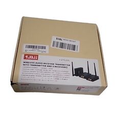 YMOO 3 in 1 2.4Ghz Rca Wireless Audio Transmitter and 2 Receivers Nice picture