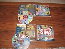 2 PC Games: The Sims and the Sims Livin' Large on CD-ROM with keys picture